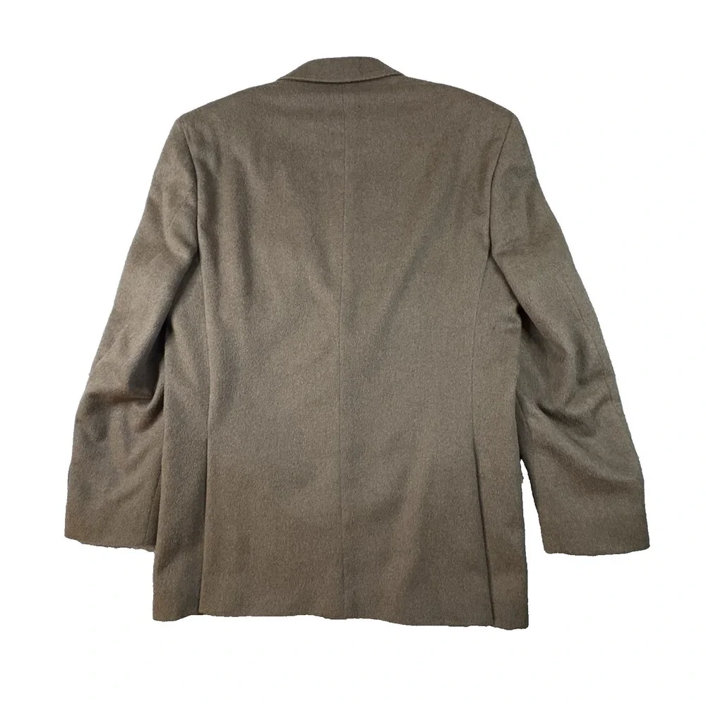 Jos A Bank Men's 42L (~44.5L) Brown 100% Camel Hair Traveler's Collection Blazer